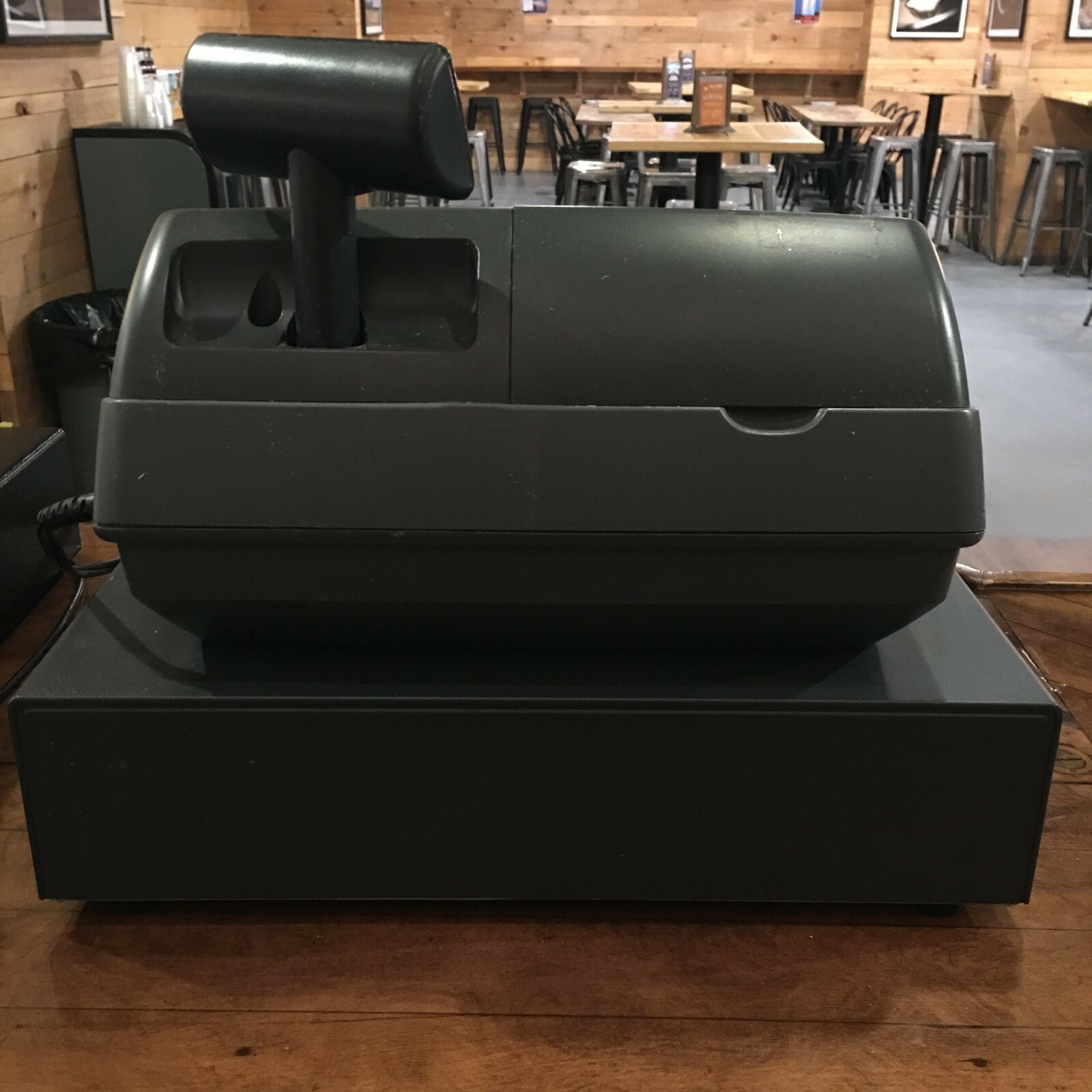 Sharp XE A42S Electronic Cash Register, Key & Thermal paper Included