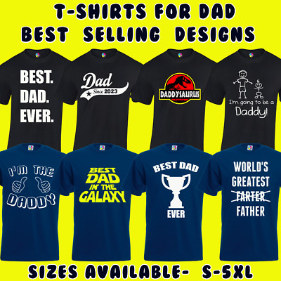 T SHIRTS FOR DAD FUNNY DESIGN NEW DAD FATHER'S DAY COOL JOKE TOP GIFT IDEA