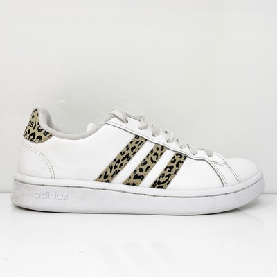 

Adidas Womens Grand Court FW9778 Белые повседневные кроссовки, размер 8, Белый, Grand Court