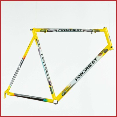 FONDRIEST X STATUS TEAM ROSLOTTO 1996 DEDACCIAI STEEL FRAME VINTAGE TIG 90s DEDA