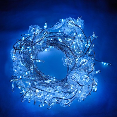 Snowflake Fairy String Lights, 10ft 200 Led Cluster Starry String Lights