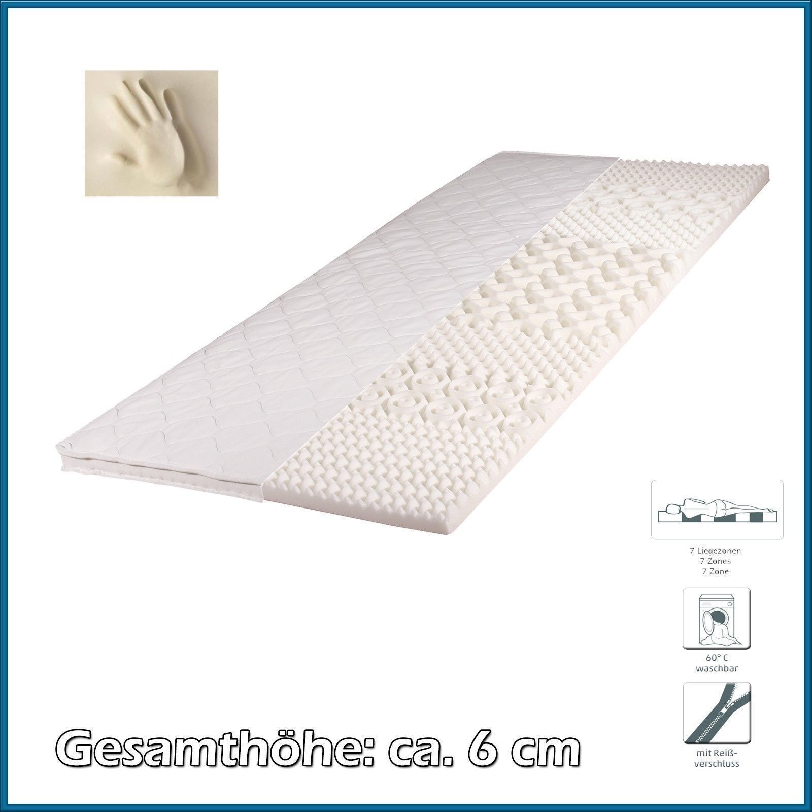 Matratzenauflagen mit Viscoschaum