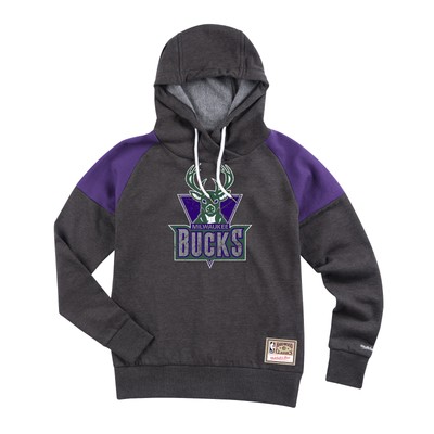 Флисовая толстовка с капюшоном Milwaukee Bucks, женская