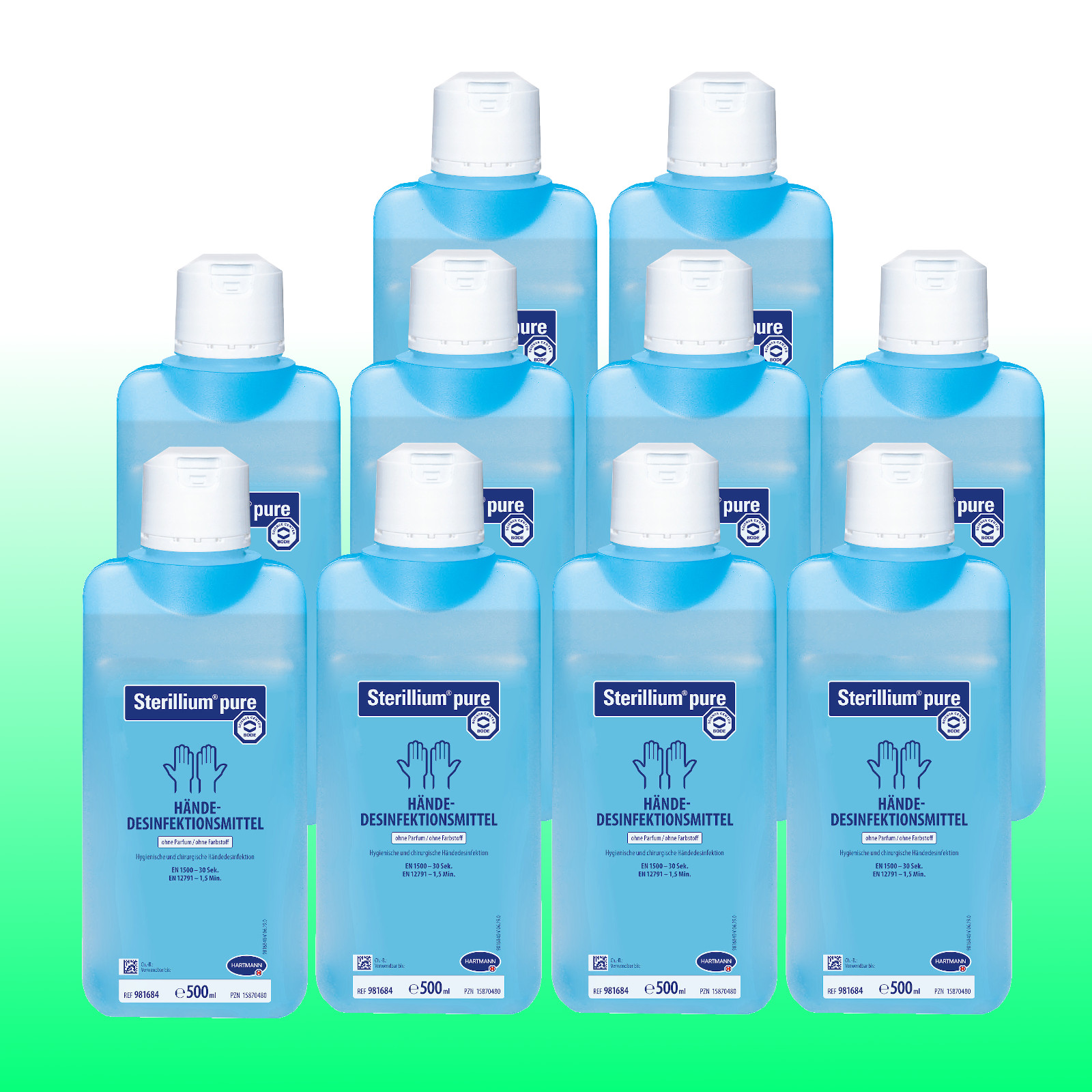 Händedesinfektion 10 x 500ml Sterillium® Classic Pure