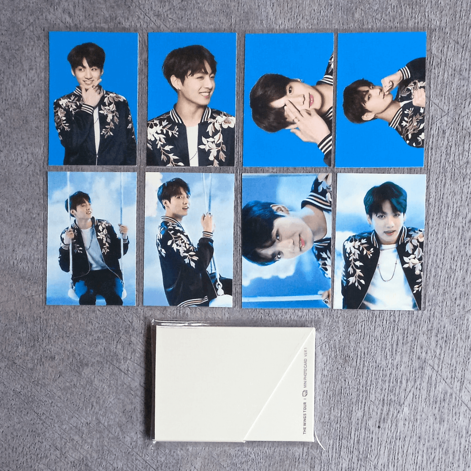 BTS WINGS TOUR Japan テヒョン　テテ　ミニフォト　コンプ BTS V Taehyung WINGS TOUR JAPAN Official Mini Photo Card 2