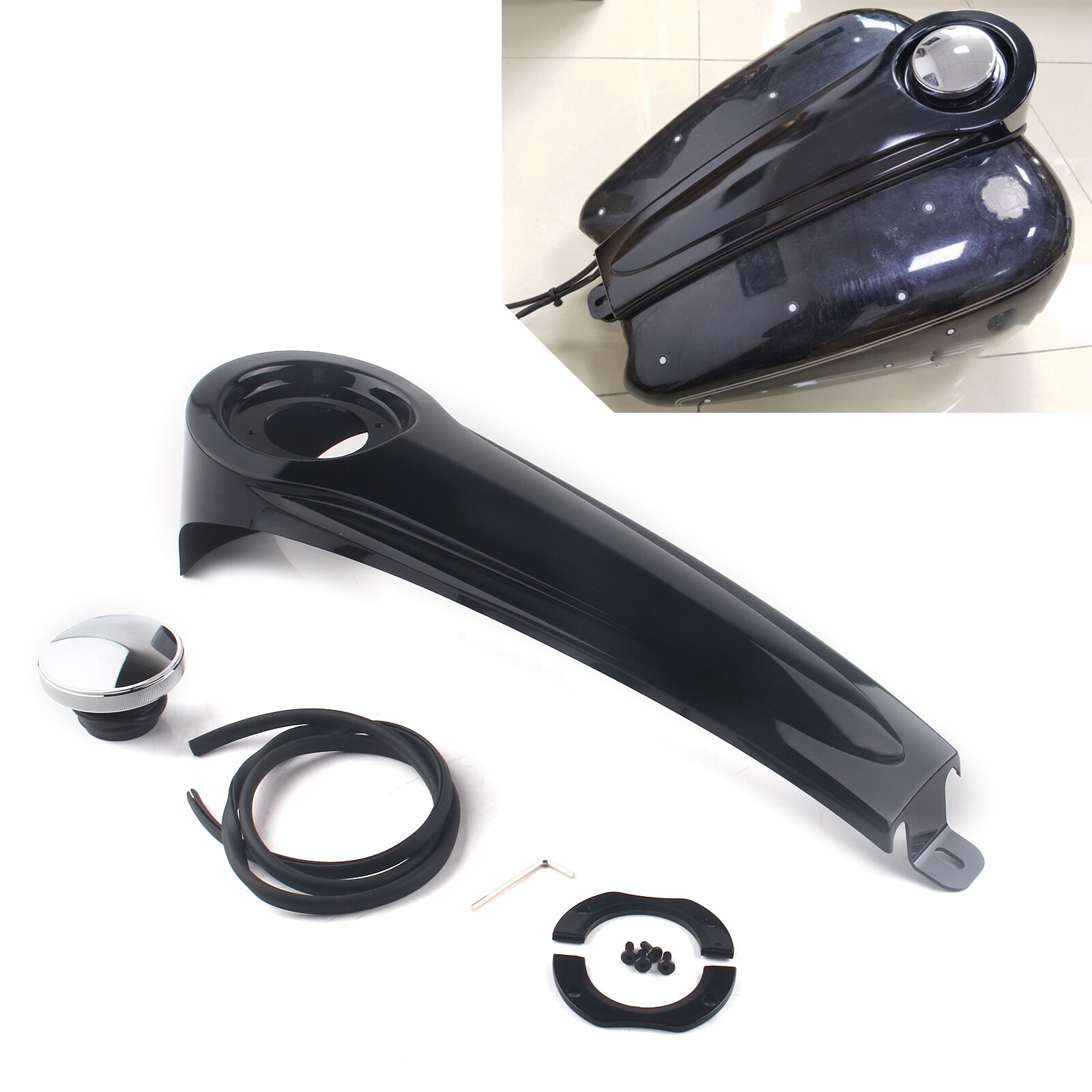 For Harley Electra Street Road Glide 86-07 Dash Fuel Console