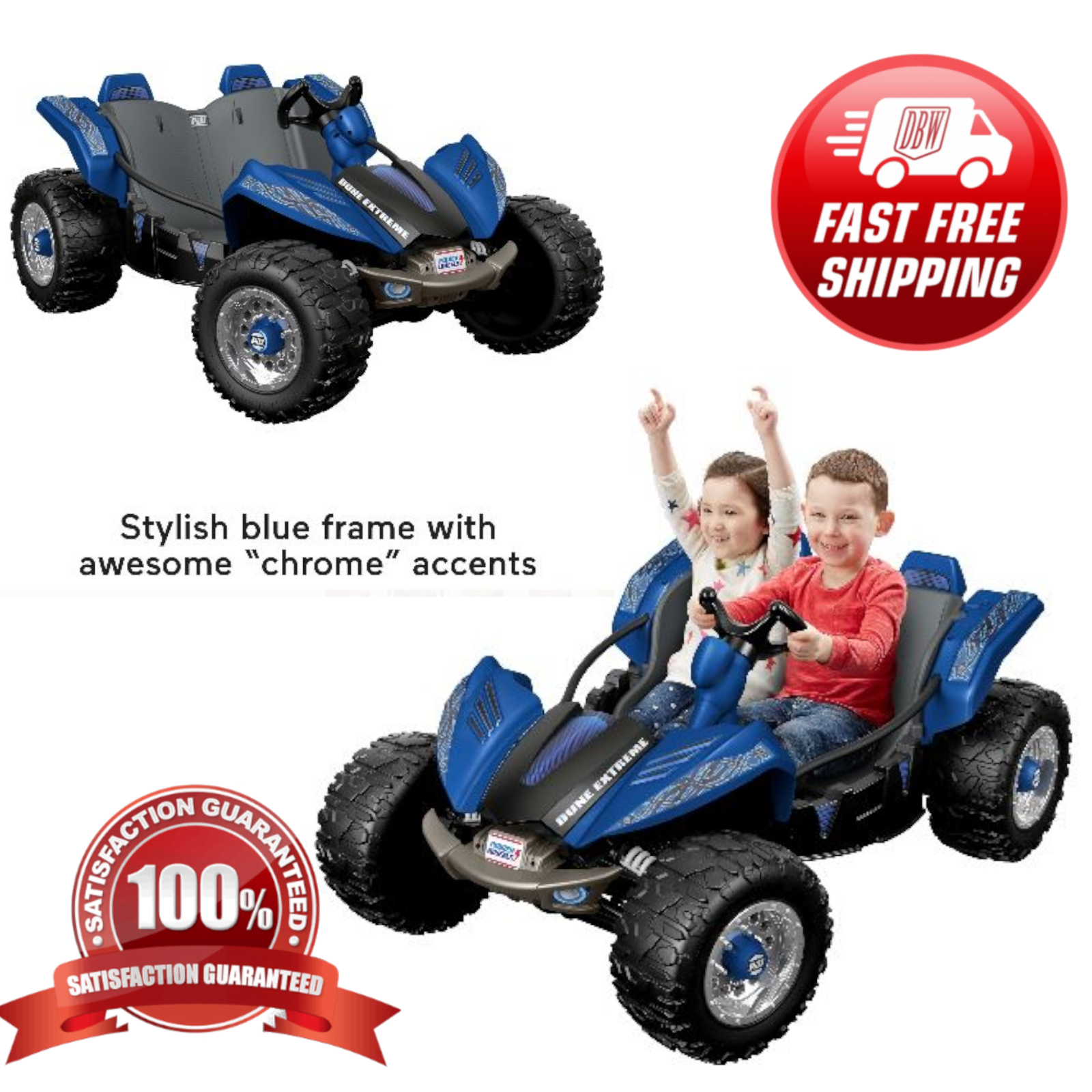 power wheels dune racer blue
