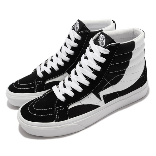 

Vans Sk8-Hi Reissue Warp Черно-белая мужская повседневная обувь унисекс VN0A4U3D21N, Черный, Sk8-hi Reissue