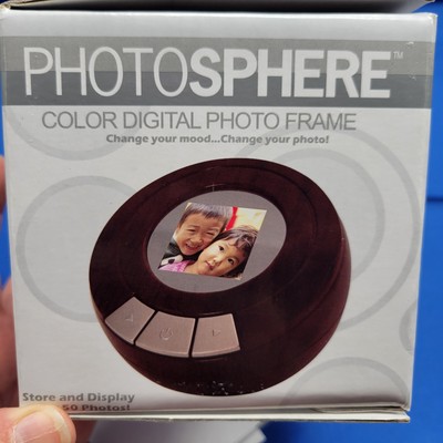 NEW Senario Photosphere Digital Photo Frame for Desk, Store and Display 