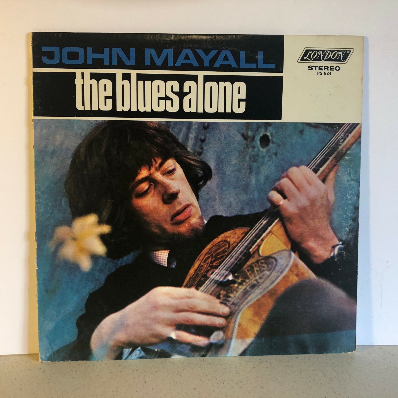 洋楽 John Mayall The Blues Alone PS 534 LP US Original John Mayall The Blues Alone LP Album 1967 London