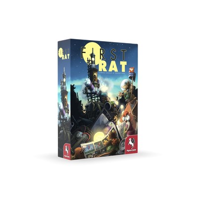 Pegasus Spiele First Rat Board Game USA Edition