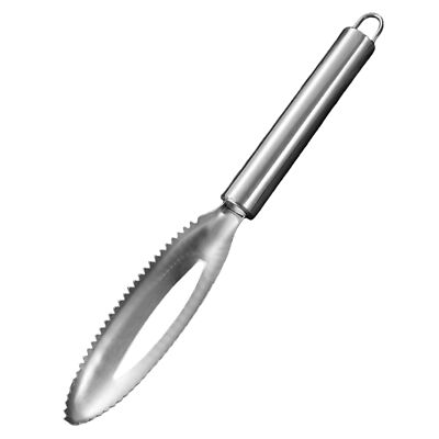 Fish Scale Remover Kitchen Tool Stainless Steel Scalier Descaler Scraper Peeler