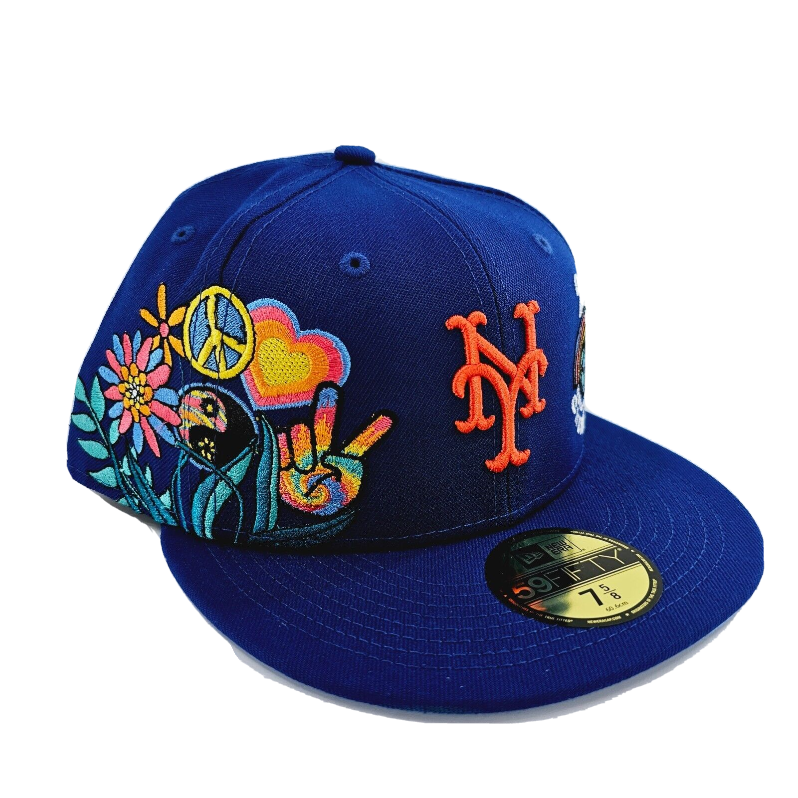 【cap】NewEra×Awake×NewYorkMets 7 1/2 Awake Subway Series New York Mets New Era Fitted Cap Black