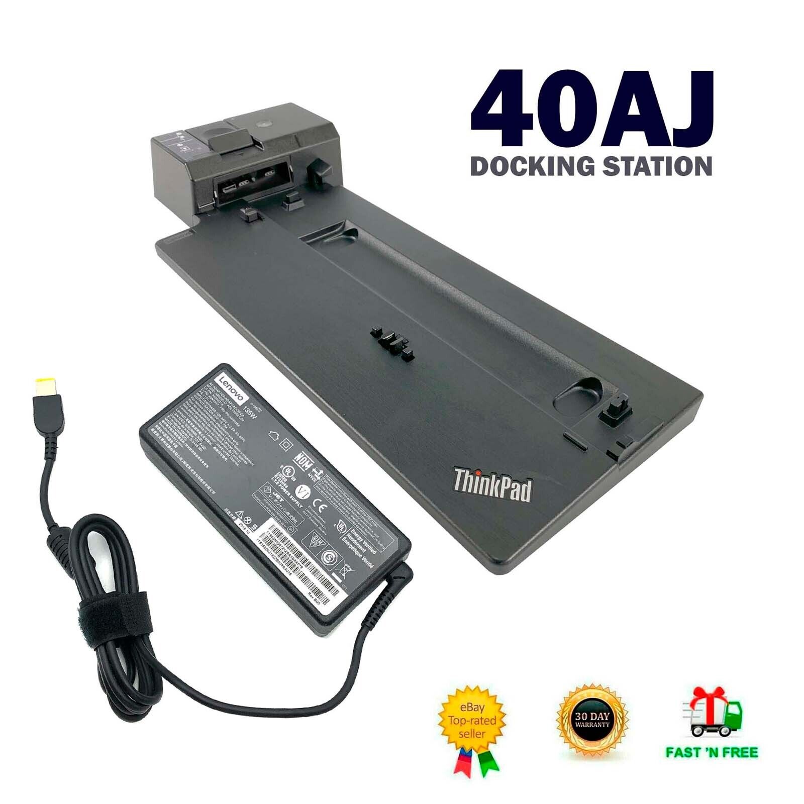 Lenovo ThinkPad Ultra Dock Station for X1 Carbon Gen 6 7 8 Laptop w/ 135W PSU Lenovo ThinkPad Ultra Dock Station for X1 Carbon Gen 6 7 8 Laptop w/ 135W PSU