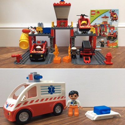 lego ambulance station