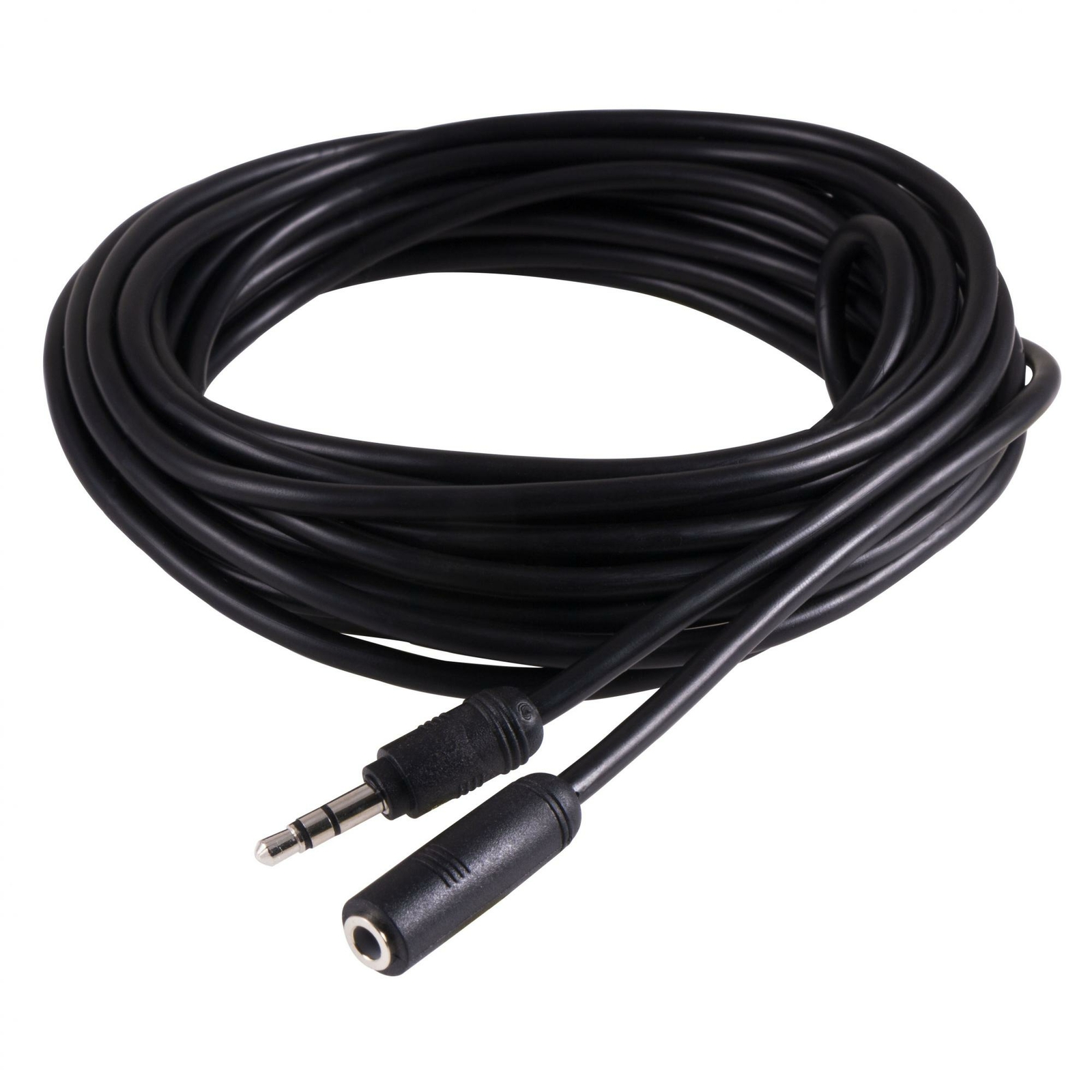 New Onn 18 ft 3.5mm Extension Audio Cable Male Female Headphone Aux
