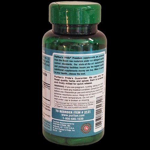Puritan's Pride Green Tea Extract 3 x 100 Rapid Release Capsule 3/27