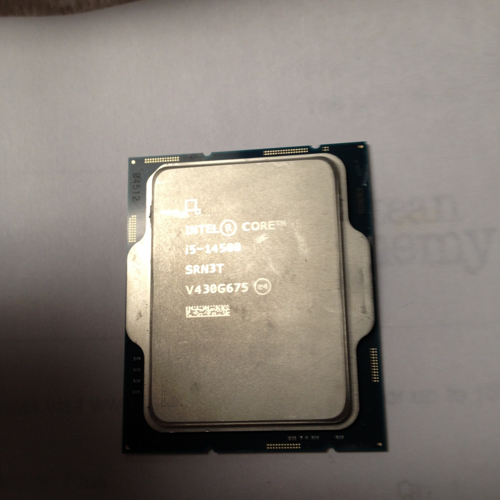 CPU Intel Core i5 14500 SRN3T Intel Core i5 14500 Desktop Processor SRN3T 1.90 GHz