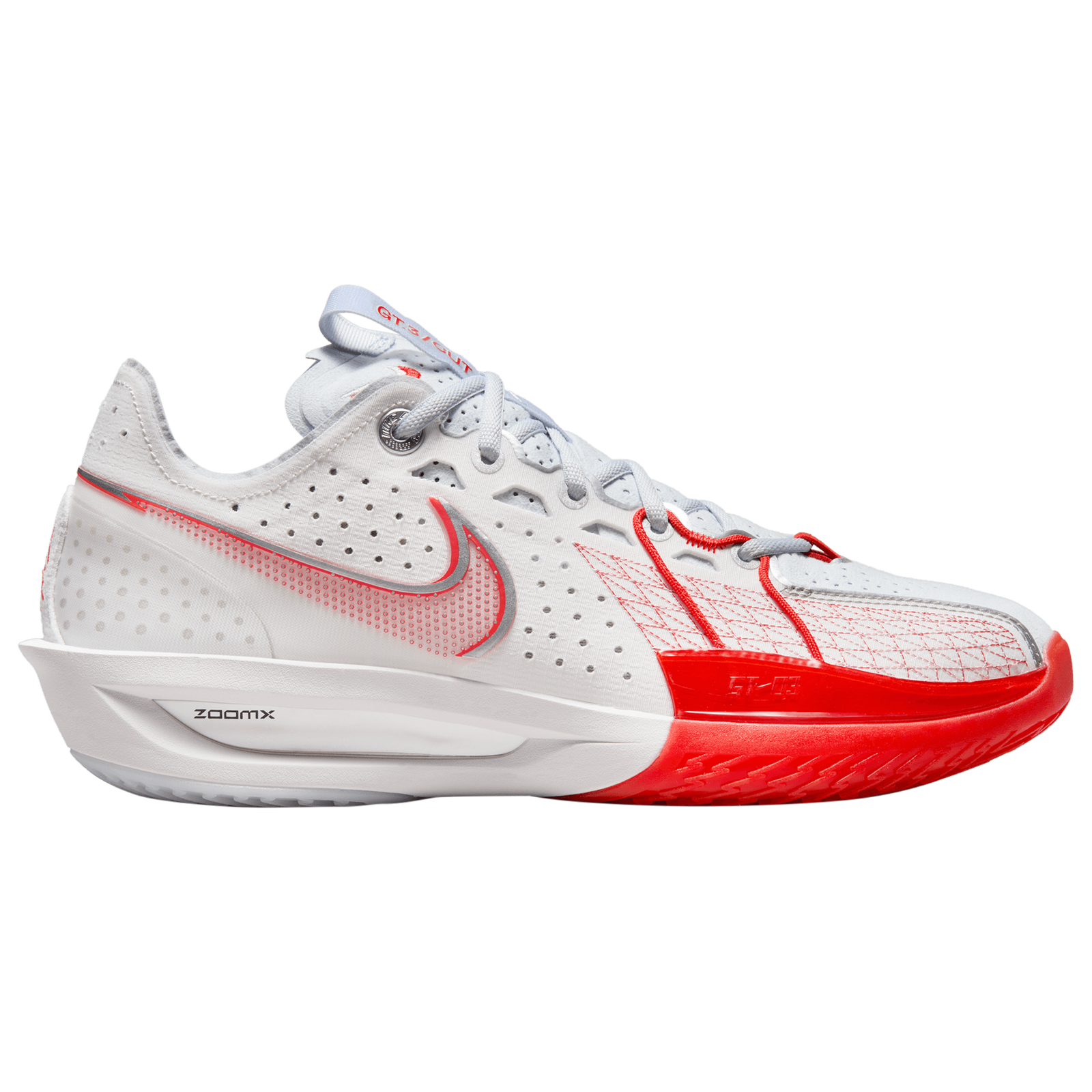 Nike Air Zoom GT Cut 3 G.T. White/Red Mens Basketball 2024 Nike Air Zoom GT Cut 3 G.T. White/Red Mens Basketball 2024