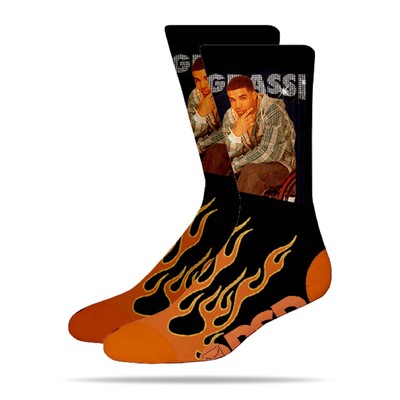 

Мужские носки PSD Multi Degrassi Flames, размер  - (6-13, Multi-colored