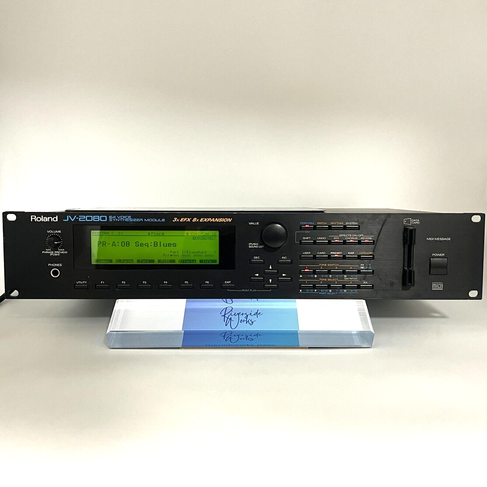 Roland JV-2080 64 Voice Synthesizer Keyboard Sound Module Roland JV-2080 64 Voice Synthesizer Keyboard Sound Module