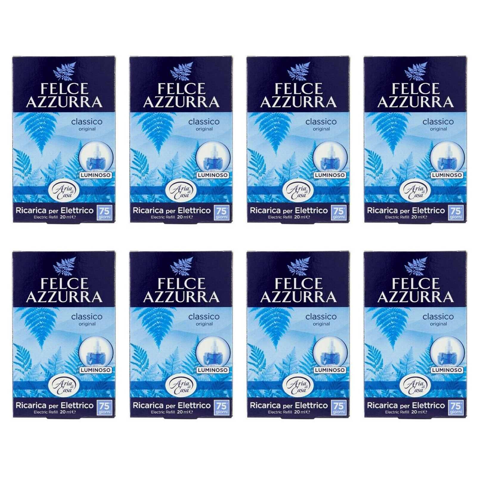 Felce Azzurra Aria Di Casa Elektrisches Talkum – Classic, 20 Ml, Für Frischen Duft
