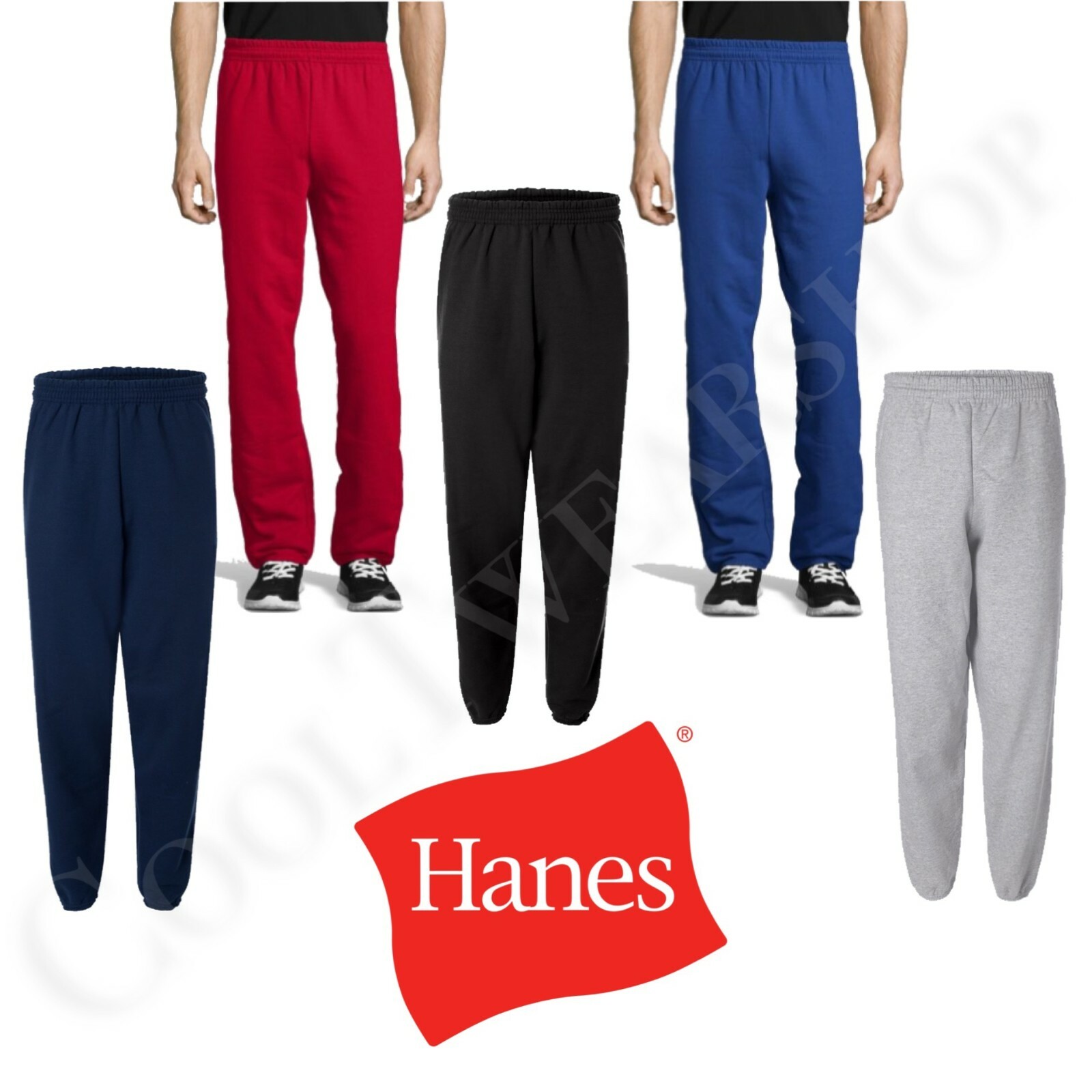 Hanes ComfortBlend EcoSmart Men's Sweatpant P650 | eBay