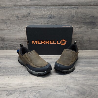 Merrell Men's Coldpack Ice + Moc WP Style J49821 Brown Men's Size 9 M 