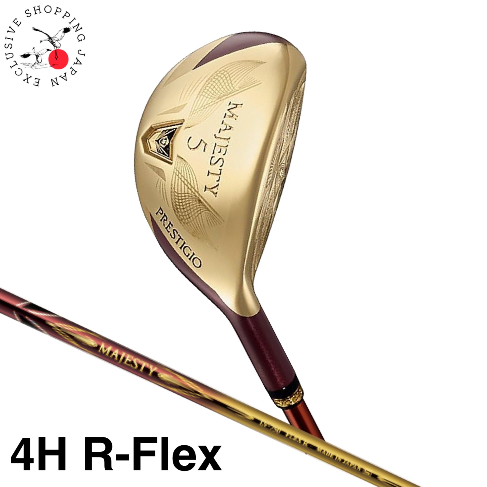 Majesty Golf Prestigio XII 12 Hybrid Utility 4H R Flex LV750 Majesty Golf Prestigio XII 12 Hybrid Utility 4H R Flex LV750