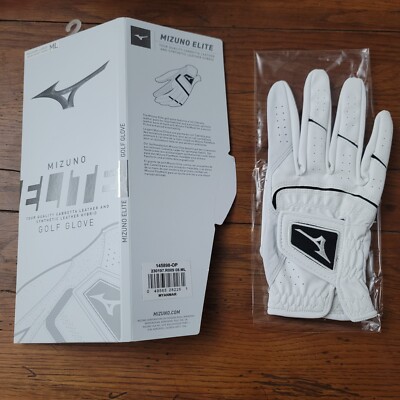 Mizuno Elite Mens Golf Glove Right Hand Medium Large L 145898-OP 2020