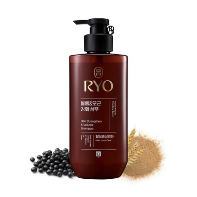 Hair Strengthen & Volume Shampoo with Korean Ginseng & Caffeine - Volumizing ...