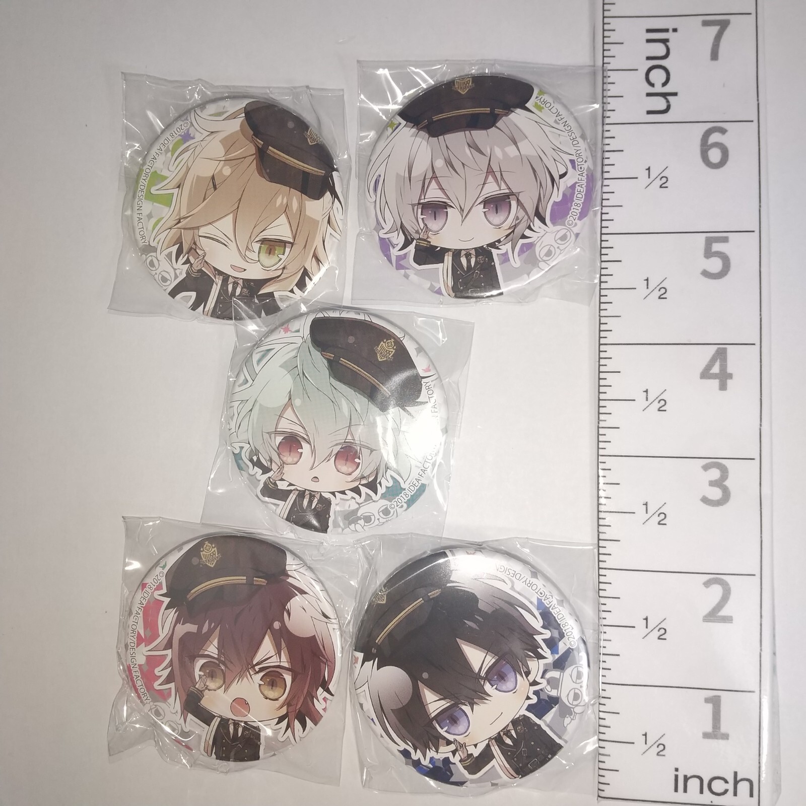 A75188 Collar x Malice Unlimited Idea Factory / Can badge