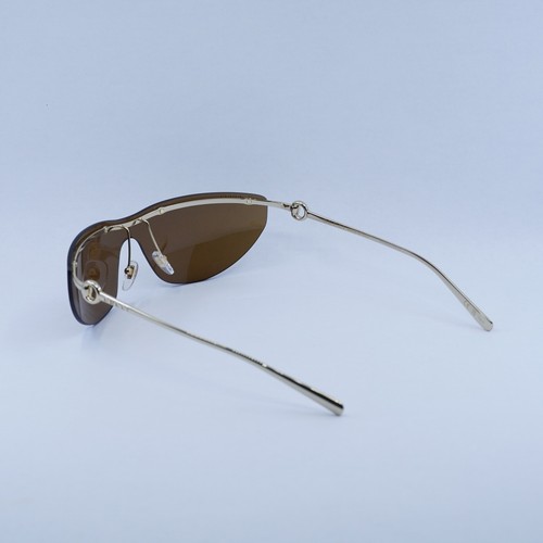 Pre-owned Gucci Gg1700s 004 Endura Gold/brown 99-1-125 Sunglasses Authentic