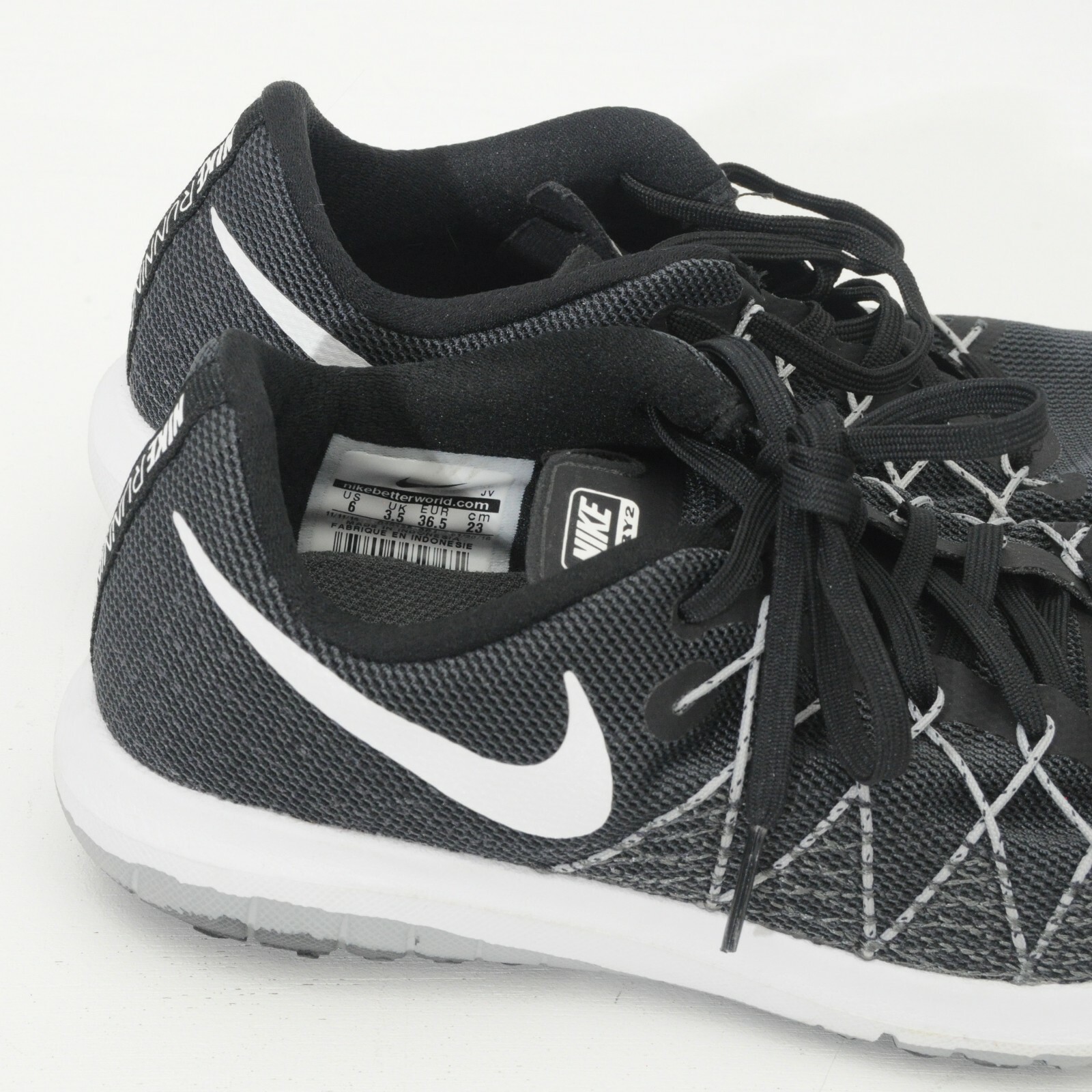 nike flex fury 2 black