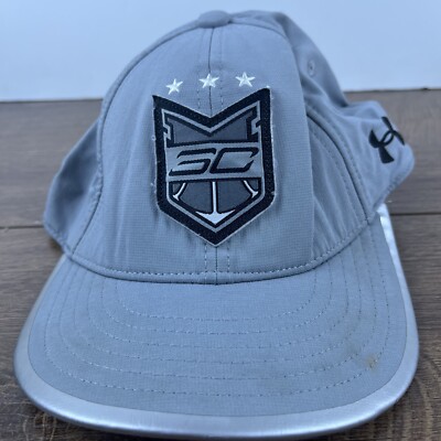 Steph Curry Snapback Hat Under Amour Gray Adjustable Hat Adult Fit Gray Hat