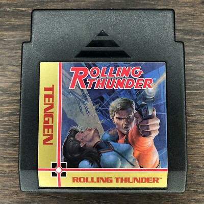 Rolling Thunder (Nintendo Entertainment System, 1986) Tengen Authentic & Tested!
