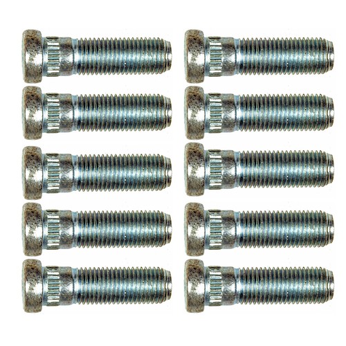Dorman 7/16-20 Wheel Studs Set of 10 Front or Rear for Chevy Suburban Camaro