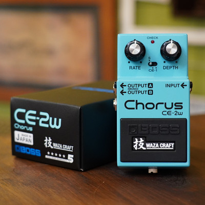 BOSS CE-2W Chorus WAZA CRAFT Gitarreneffektpedal