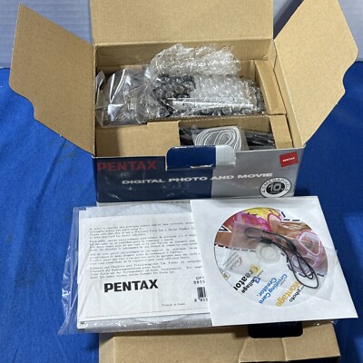 Pentax Optio MX4 Digital Camera Video NEW Open Box