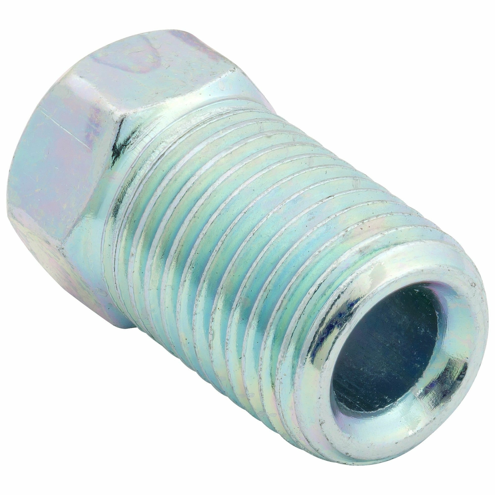 3/16 (M10x1.0 Inverted) Steel Brake Line Fitting, Tube Nut, Pack of 50