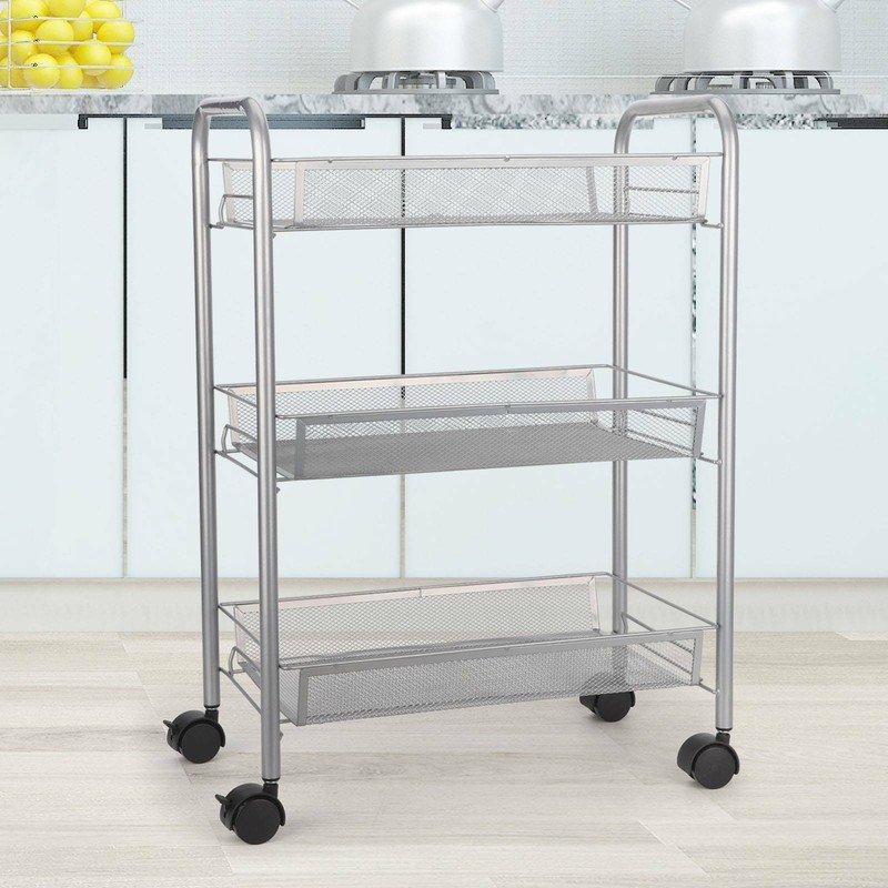 Küchenwagen Rollwagen Servierwagen Küchentrolley Beistellwagen 3 Etagen