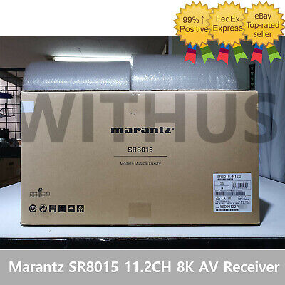 Marantz SR8015 11.2 CH 8K AV Receiver with 3D Audio, Built-in Voice Control 220V