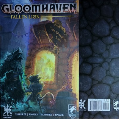 2020 Source Point Press Gloomhaven Fallen Lion Issue 1 Cephalofair Games FREE SH