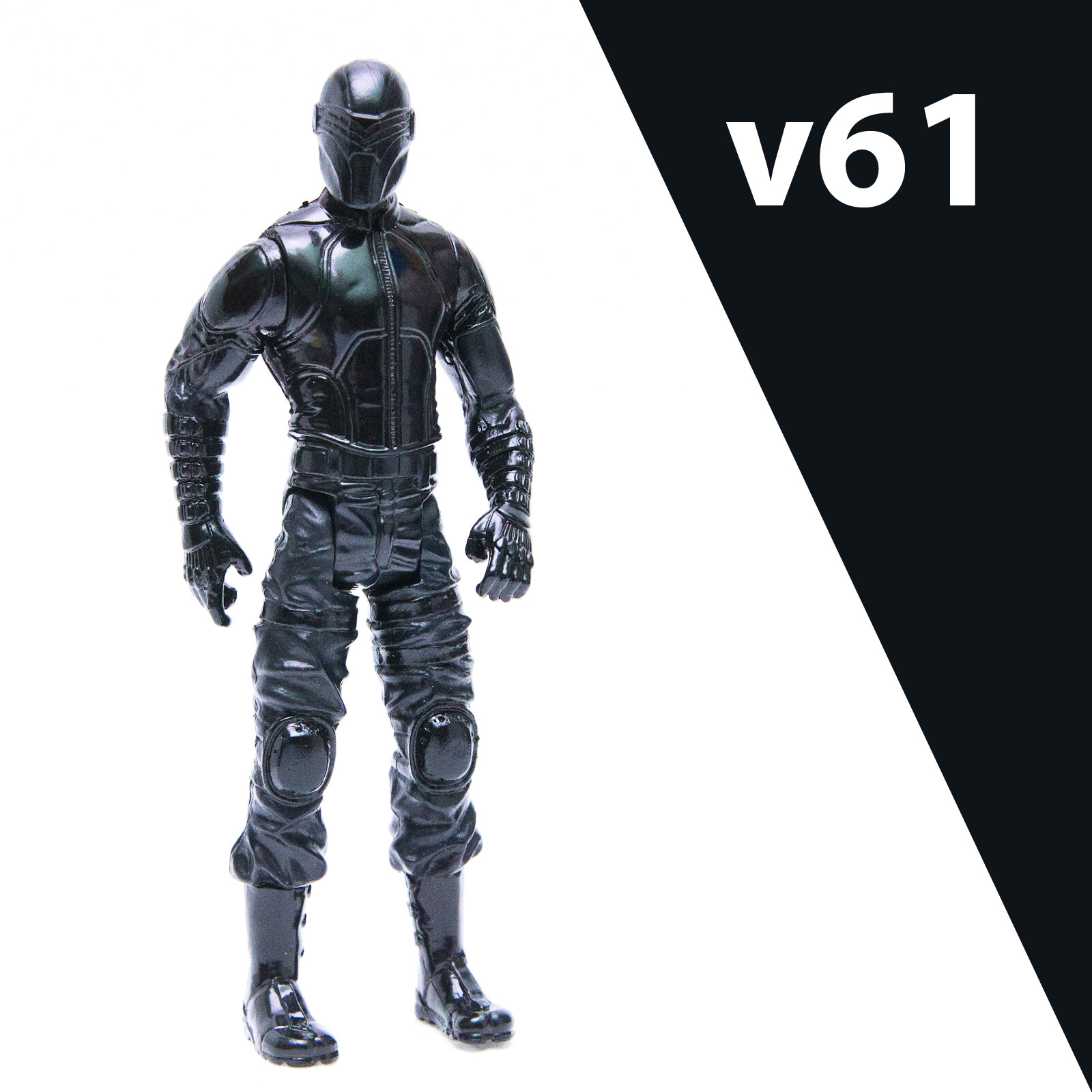2012 Hasbro G.I. Joe Retaliation SNAKE EYES v61 Figure