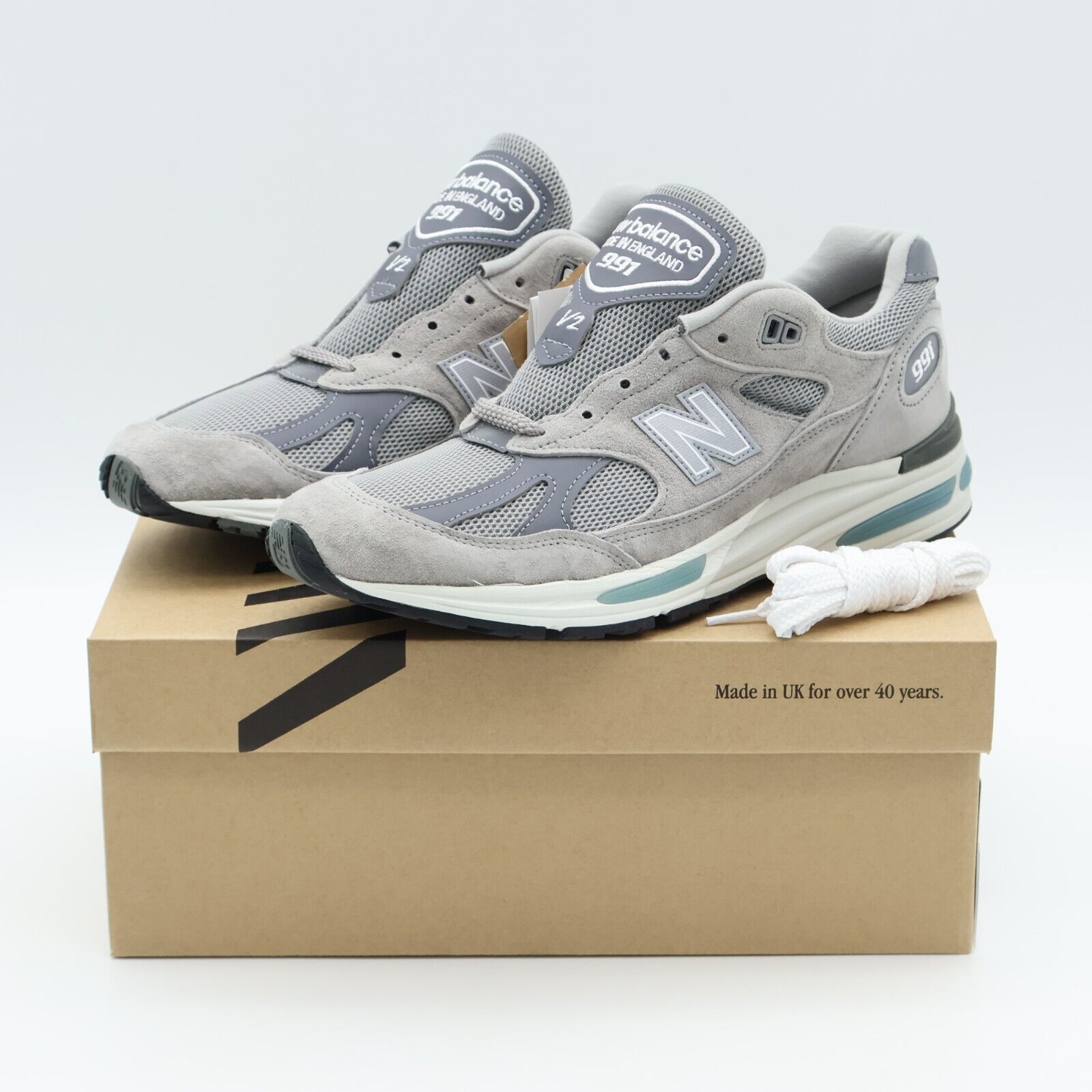 U991GL2 New Balance 991V2 Gray MiUK Rock Ridge Grey Dove U991GL2 New Balance 991V2 Gray MiUK Rock Ridge Grey Dove
