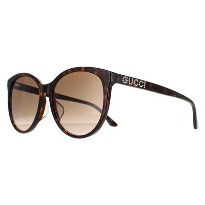 Pre-owned Gucci Sunglasses Gg0729sa 002 Havana Brown Gradient