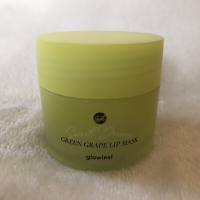 Green Grape Lip Mask Hyaluronic Acids and Vitamin C Balm Glowiest Sweet Dreams