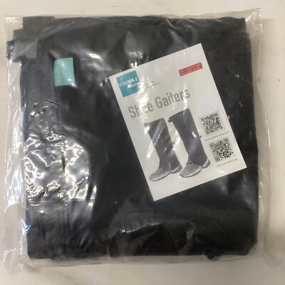 Adjustable Leg Gaiters High Waterproof Snow Boot Shoe Cover Size M/L