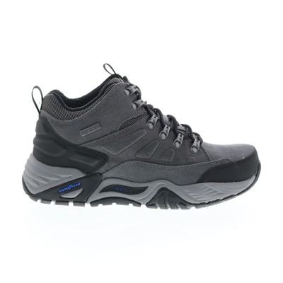 

Мужские серые замшевые повседневные модельные ботинки Skechers Arch Fit Recon Romar 204408 10, Серый, Skechers Arch Fit Recon Romar