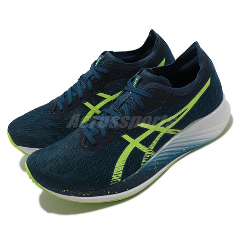 Asics Magic Speed Blue Green White Мужские кроссовки для бега 1011B026-402